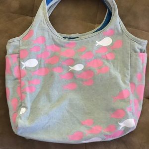 Fighting eel tote bag